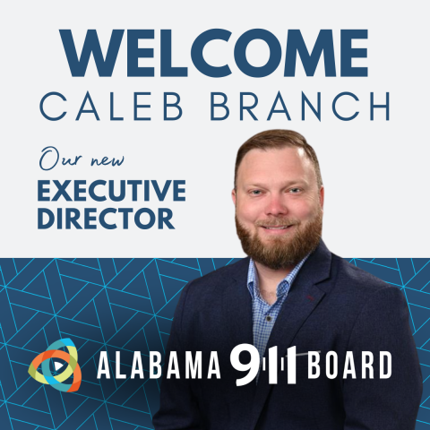 Caleb Branch announced as the new Executive Director.
